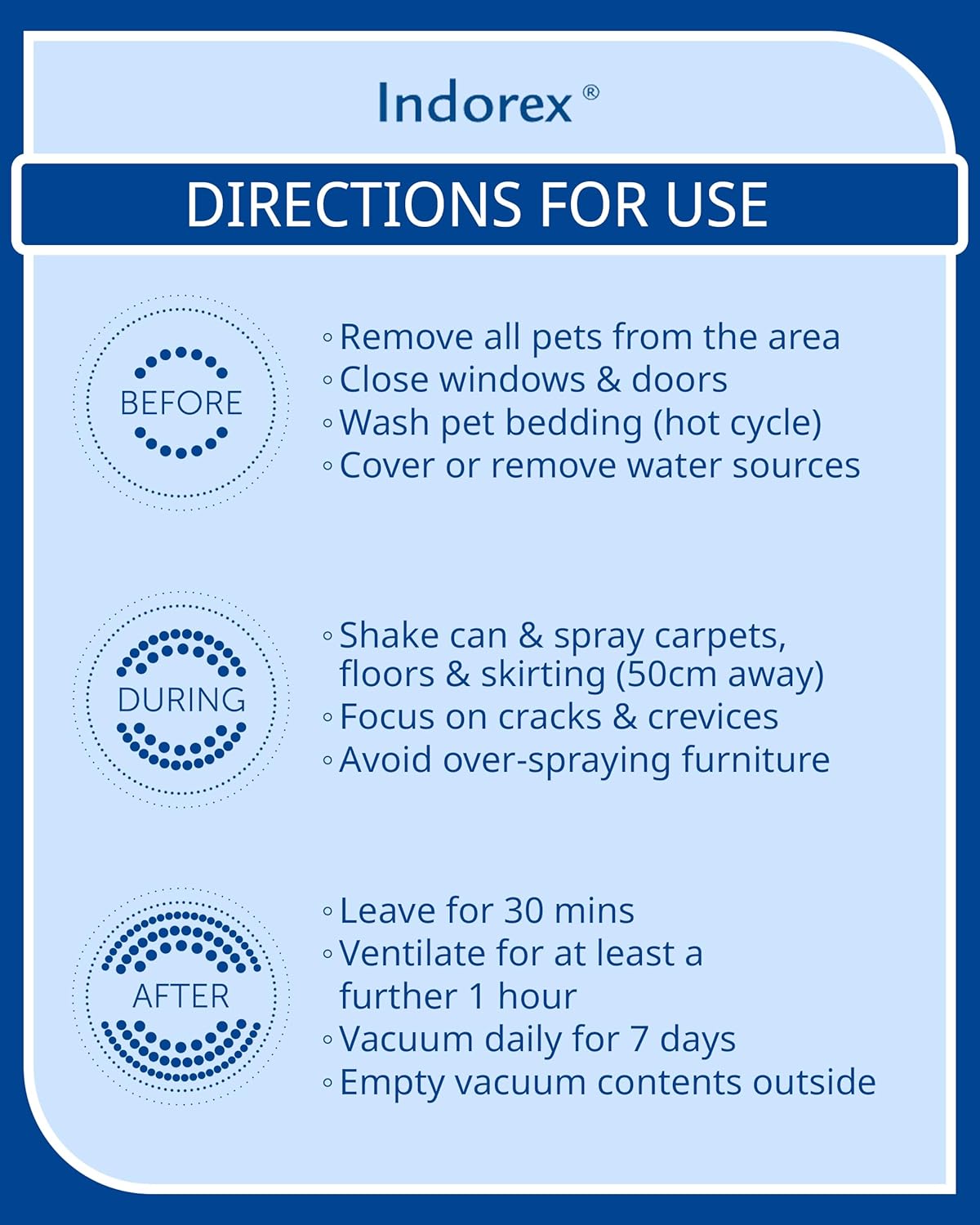 dorex Defence Household Flea Spray – 2 x 500ml