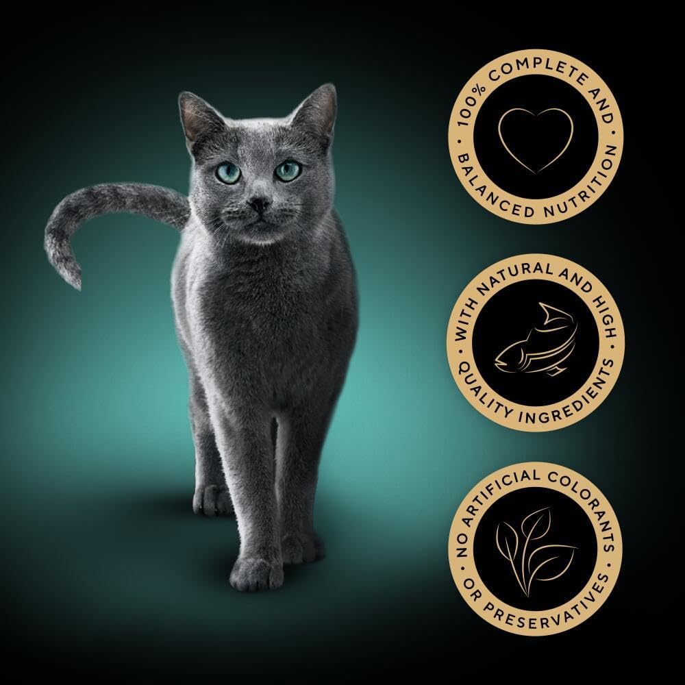 Sheba Fine Flakes in Jelly – Fish Collection Wet Cat Food, 40 x 85g