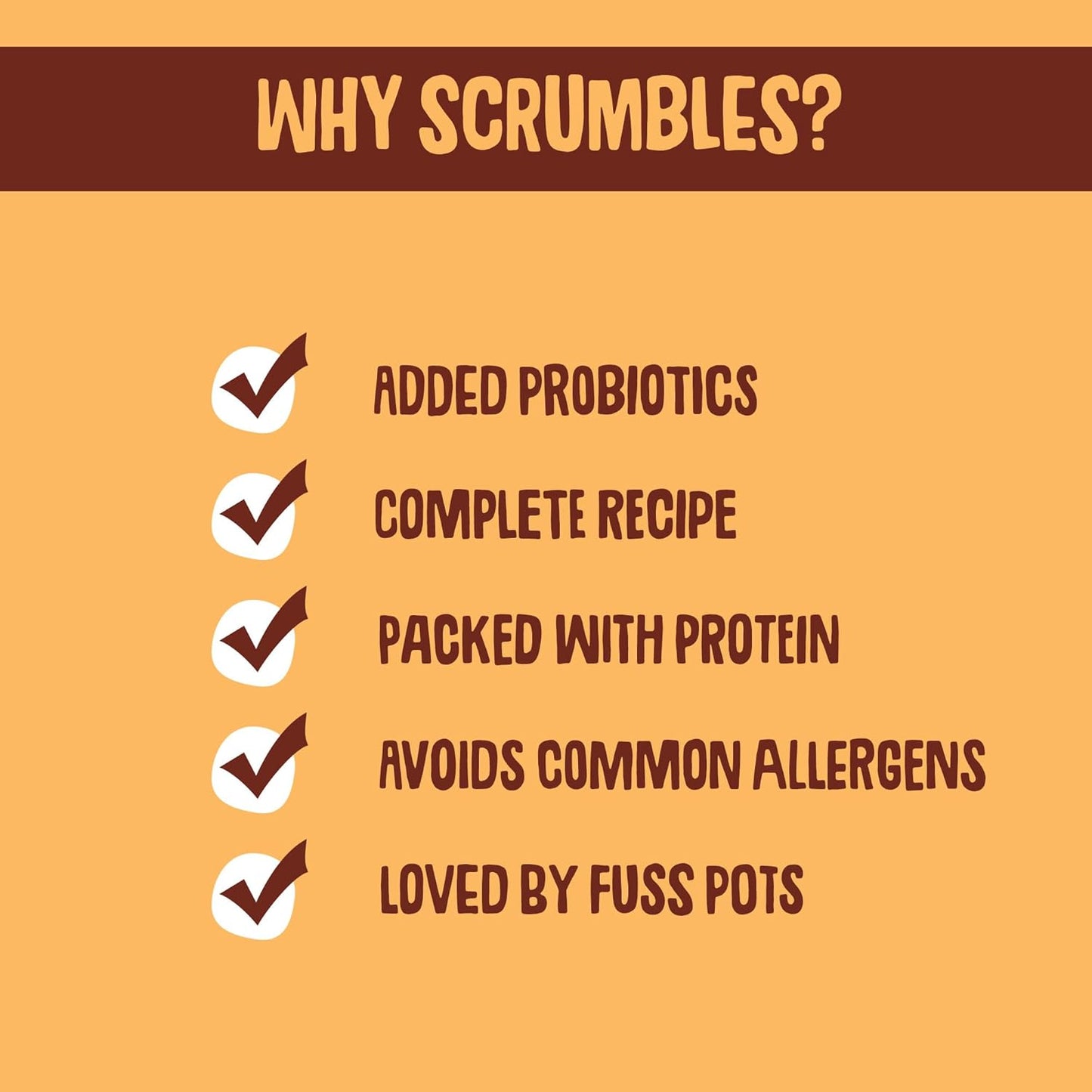 Scrumbles All Natural Dry Cat Food with 75% Chicken, High Protein Food For Adults And Seniors, 2.5Kg,package may vary