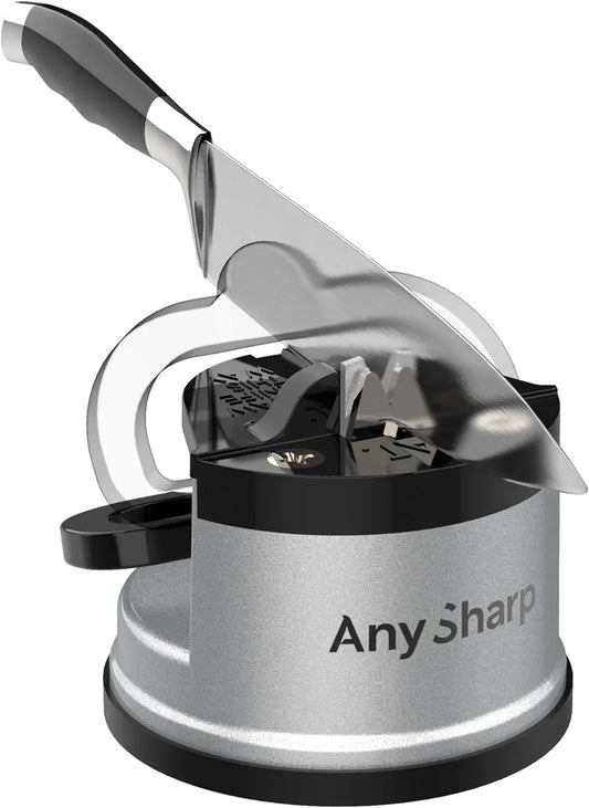 AnySharp Knife Sharpener – Hands-Free Kitchen Knife Sharpener