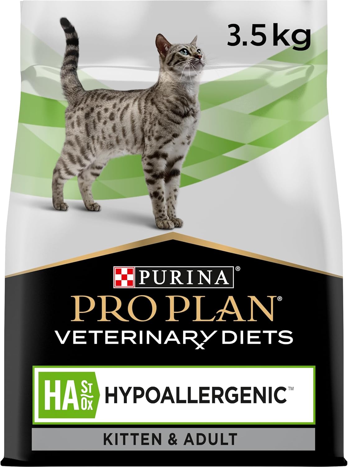 PRO PLAN Veterinary Diets Hypoallergenic Cat Food – 3.5kg (Single Case)