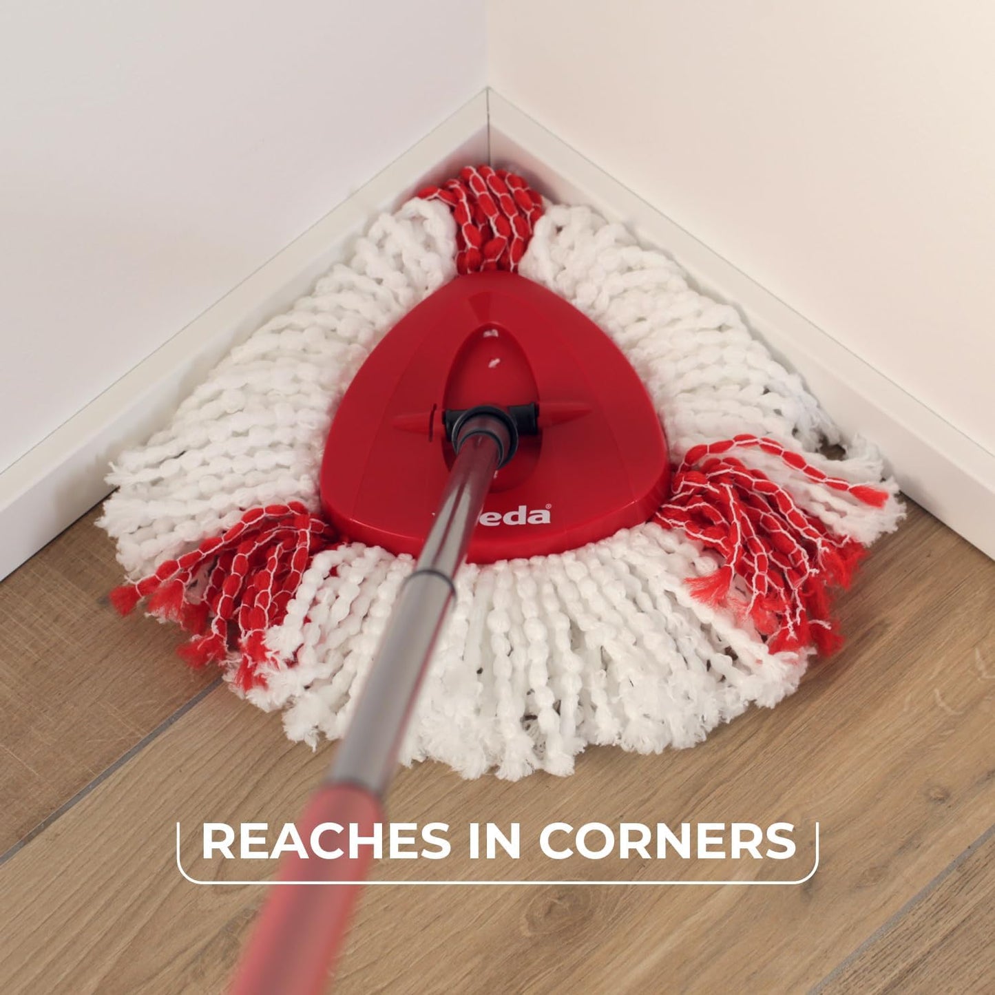 Vileda Turbo 2-in-1 Microfibre Spin Mop and Bucket Set