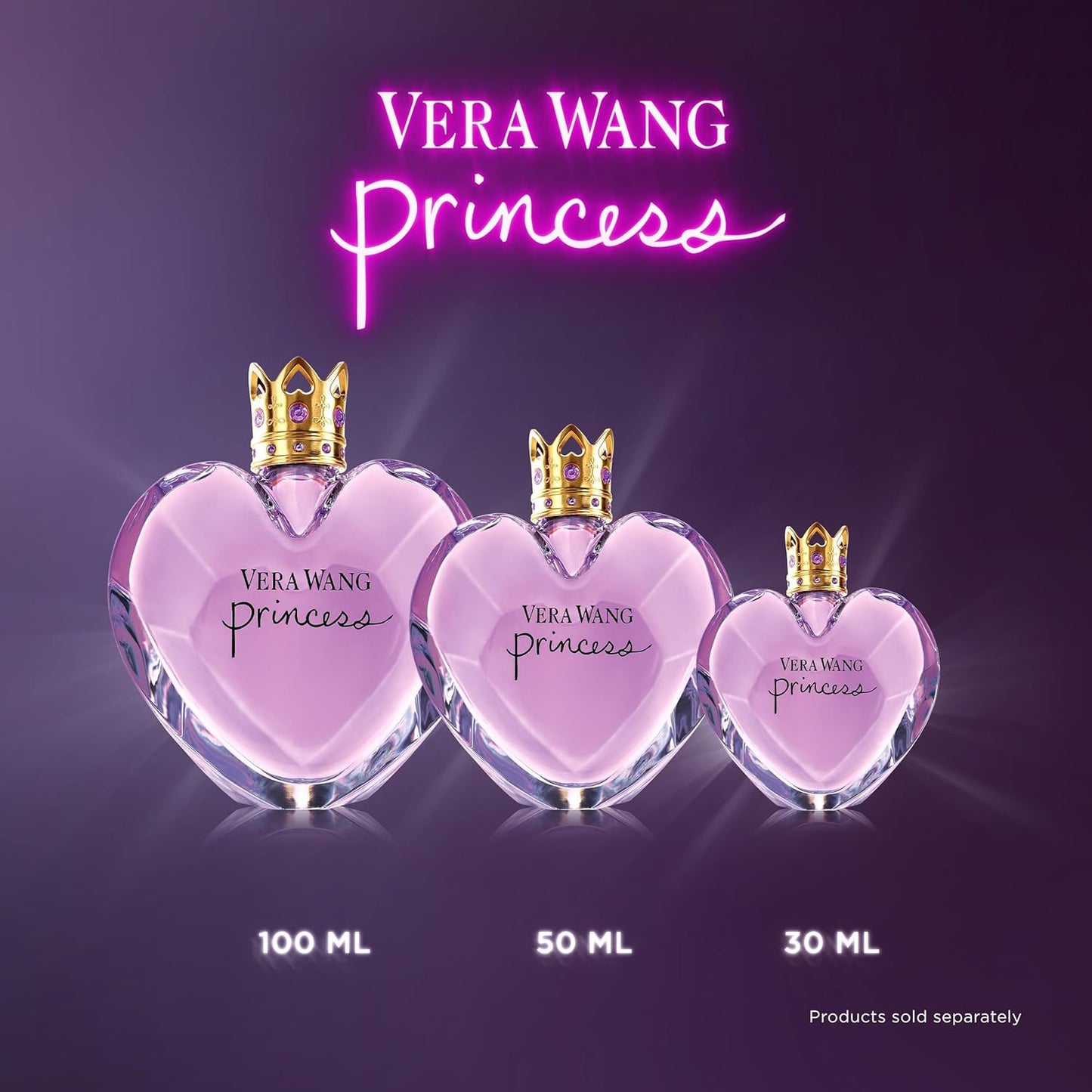 Vera Wang Princess Eau de Toilette for Women is a fruity floral fragrance with apple, guava, and vanilla notes