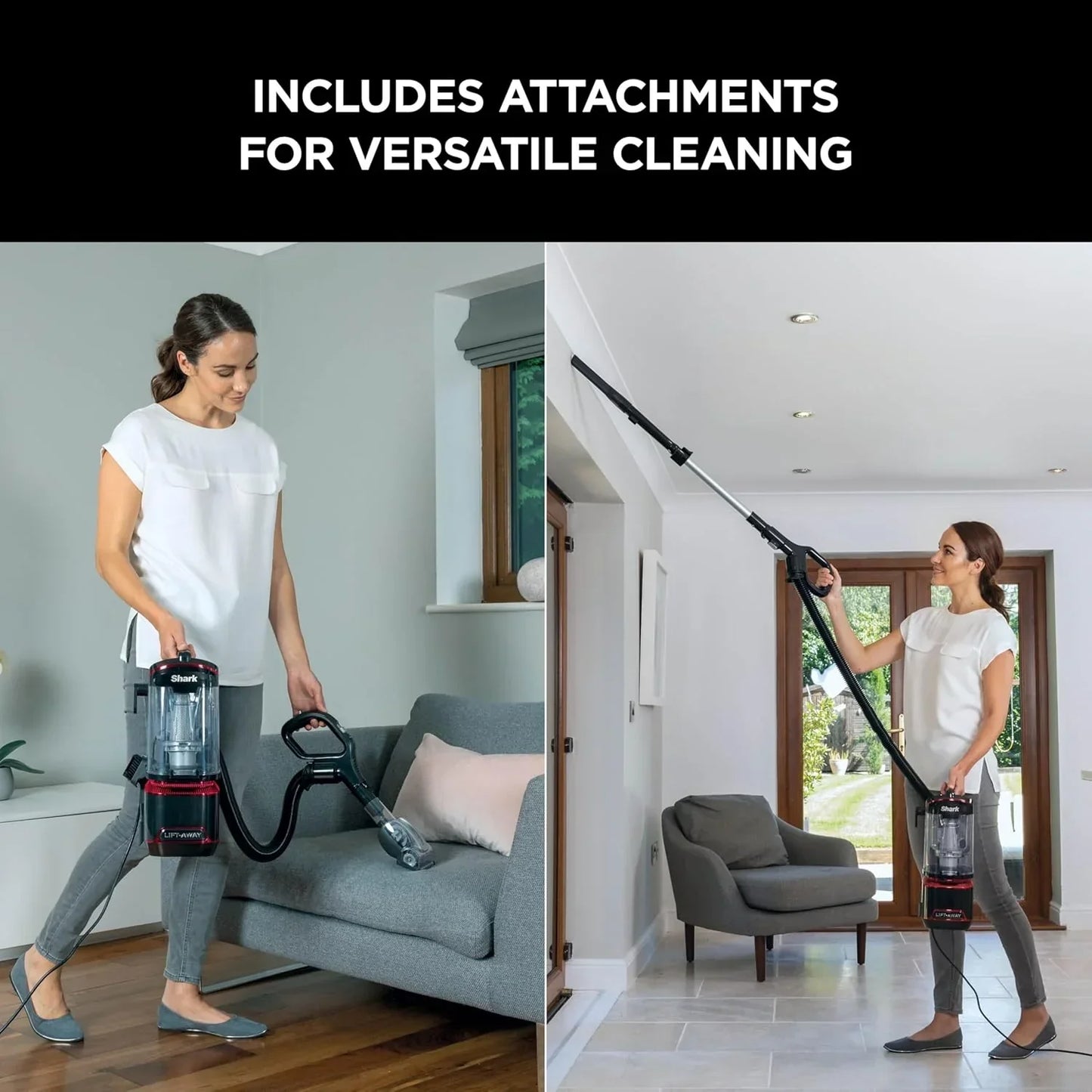 Shark NV602UKT Corded Upright Vacuum Cleaner – 750W