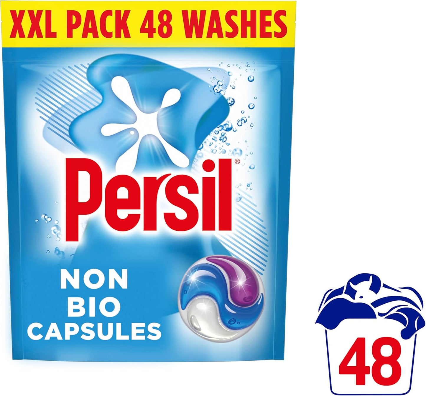 Persil Non Bio 3 in 1 Washing Capsules – 48 Washes
